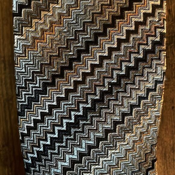 Vintage Missoni Silk Signature Skini zigzag Tie/ made in Italy - Picture 2 of 6